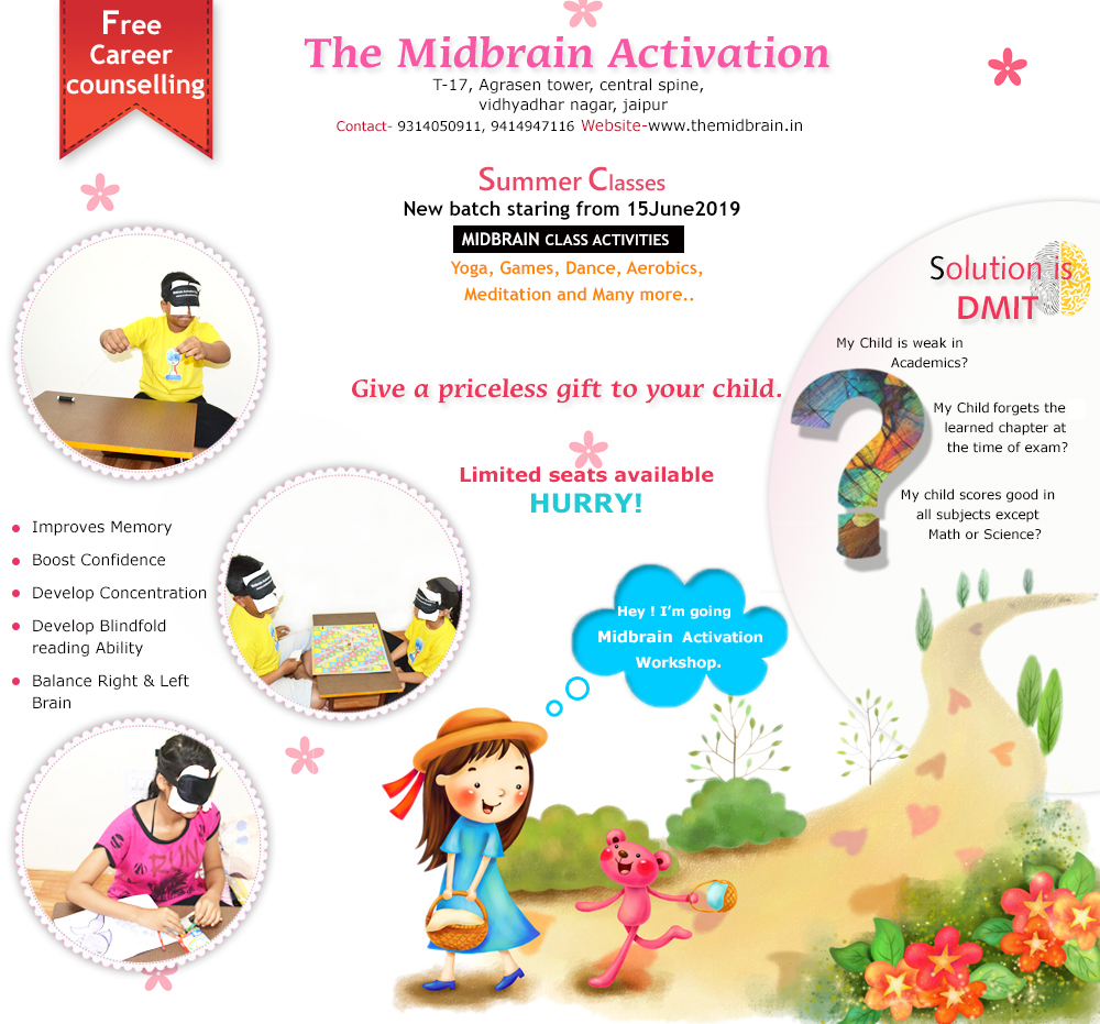 Midbrain Activation Summer Camp in Jaipur